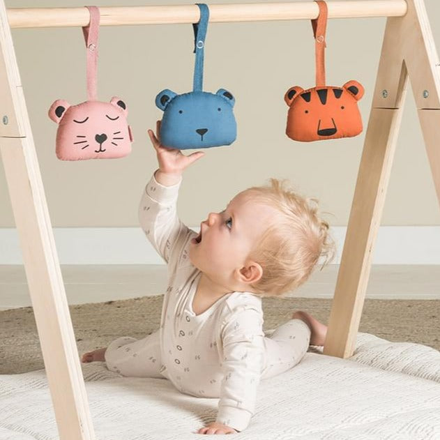 Wooden play arch for baby - Baby gym par Jollein - Nursery | Jourès