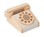Selma Classic Wooden Phone - Oat/Sandy mix par Liewood - Imitation Games | Jourès