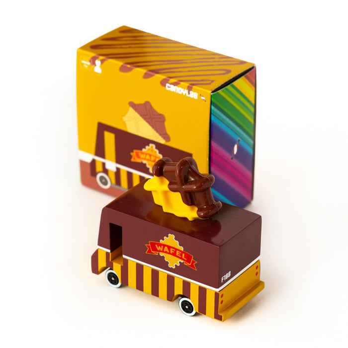 Wooden Toy - Candyvan Waffle Van par Candylab - Cars, Trains & Planes | Jourès