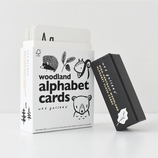 Alphabet Cards - Woodland Animals par Wee Gallery - Alphabet & Numbers | Jourès