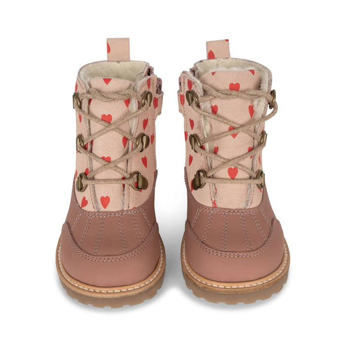 Zuri Winter Boots - Size 21 to 30 - Heart par Konges Sløjd - Winter Collection | Jourès