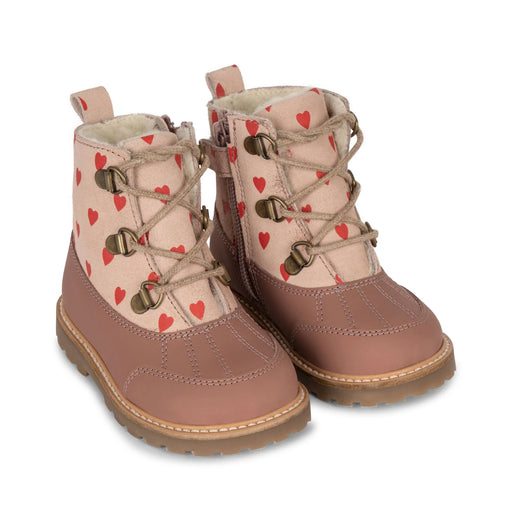 Zuri Winter Boots - Size 21 to 30 - Heart par Konges Sløjd - Winter Collection | Jourès