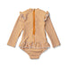 Sille Swim Jumpsuit Seersucker - Mustard/White par Liewood - Liewood - Clothes | Jourès