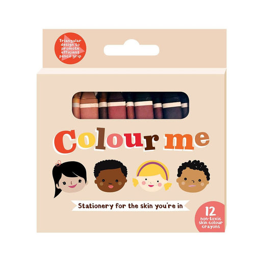 Colour Me Crayons - Real Skin Colors par Colour Me Kids - Arts and Stationery | Jourès