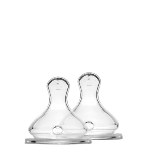Set of 2 teats - 3m+ - Medium flow par Élhée - Stylish Silicone Bottles (Medical Grade) | Jourès