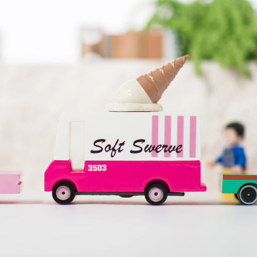 Voiture en bois - Candyvan - Camion de crème glacée par Candylab - Voitures et véhicules | Jourès
