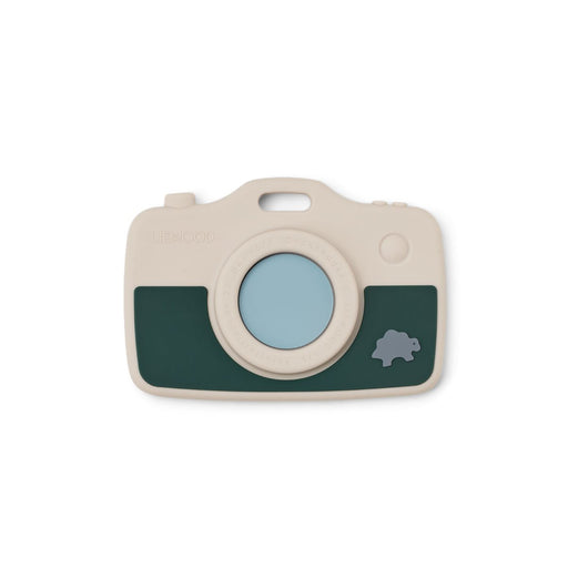 Teether toy - Steven camera -Dinosaurs/Green garden par Liewood - Teething toys | Jourès