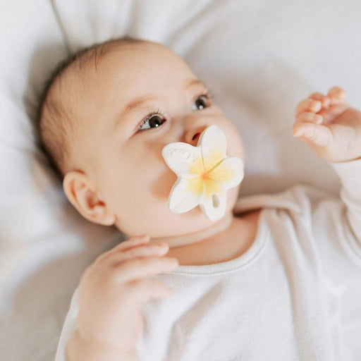 Jouet de dentition - nouveau-nés - Fleur d'Hawaii  par Oli&Carol - Bébé - 0 à 6 mois | Jourès