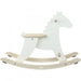 Ride On Rocking Horse with security hoop - Ivory par Vilac - Ride-ons | Jourès