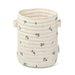 Ally Quilted Basket - Peach/Sea Shell mix par Liewood - Storage | Jourès