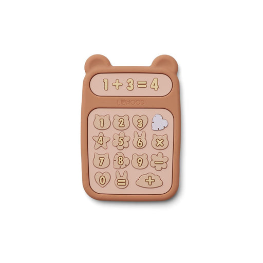 Teether toy - Niels calculator - Tuscany rose multi mix par Liewood - Toys & Games | Jourès