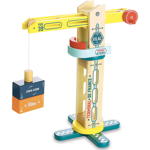 Small Wooden Docker Crane par Vilac - Toys & Games | Jourès
