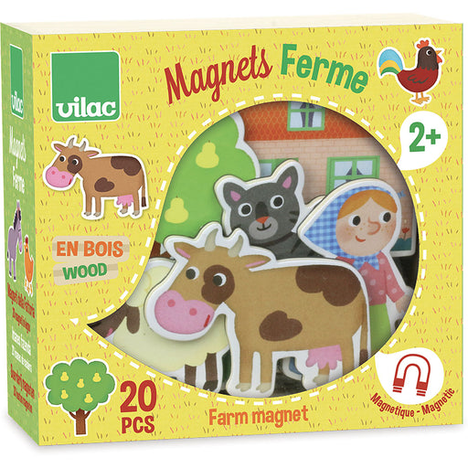 Magnets - Farm par Vilac - Puzzles, Memory Games & Magnets | Jourès