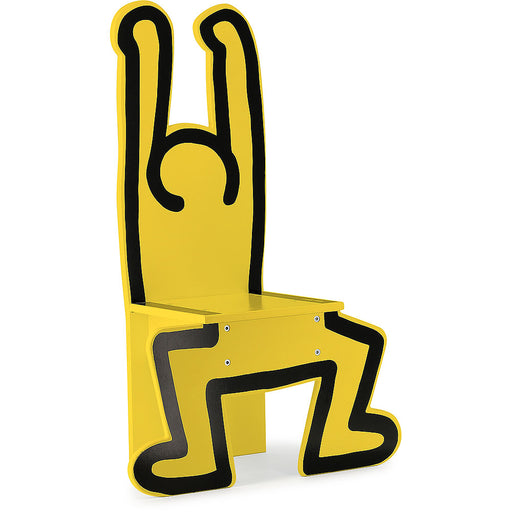 Chaise Keith Haring - Jaune par Vilac - Keith Haring | Jourès