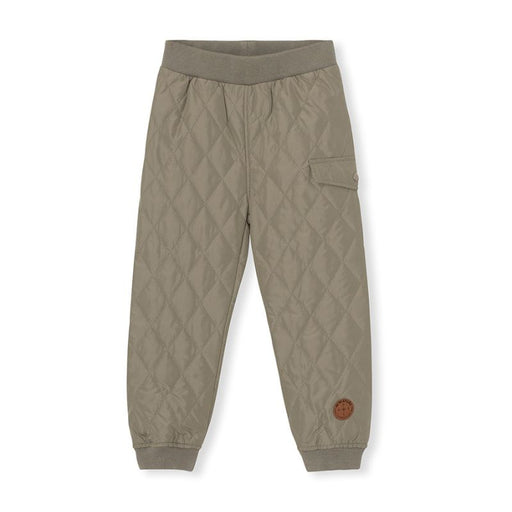 Java Thermo Pants - 2Y to 4Y - Grey Green par MINI A TURE - Gifts $100 and more | Jourès