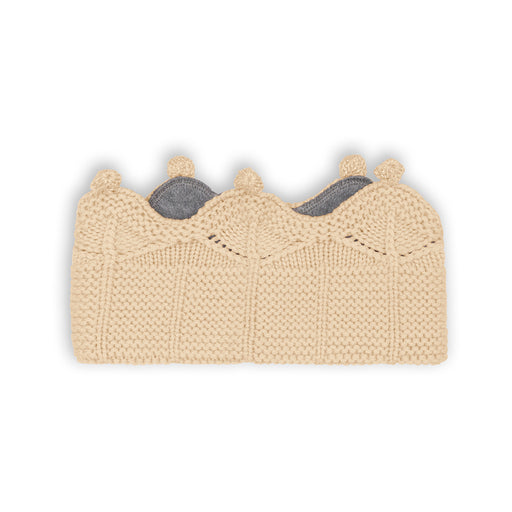 Cinni headband - 12m to 5Y - Semolina Sand par MINI A TURE - Outerwear | Jourès