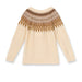Timo Knitted Sweater - 12m to 4Y - Angora Cream par MINI A TURE - Back to School | Jourès