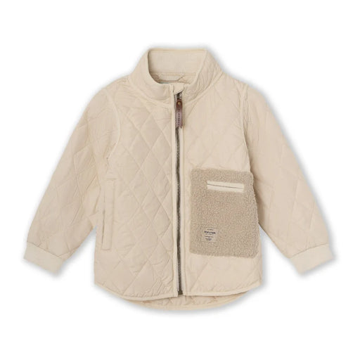 Lou Thermo Jacket - 2Y to 4Y - Sandshell par MINI A TURE - Outerwear | Jourès