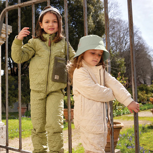 Manteau thermo Lou - 2A à 4A  - Boa Green par MINI A TURE - Vestes, Manteaux et Combinaisons | Jourès