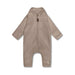 Adel Teddy Jumpsuit - 3m to 12m - Grey Brown par MINI A TURE - The Teddy Collection | Jourès