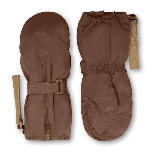 Cesar Gloves - 12m to 3y - Rootbeer brown par MINI A TURE - New in | Jourès