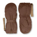 Cesar Gloves - 12m to 3y - Rootbeer brown par MINI A TURE - Accessories | Jourès