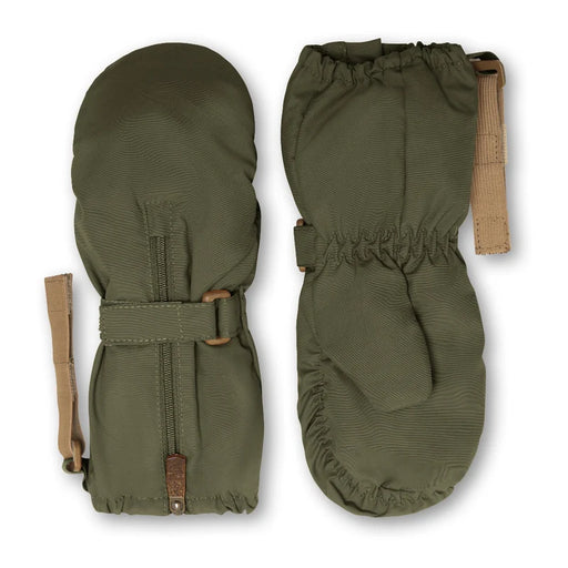 Cesar Gloves - 12m to 3y - Olive night par MINI A TURE - MINI A TURE | Jourès