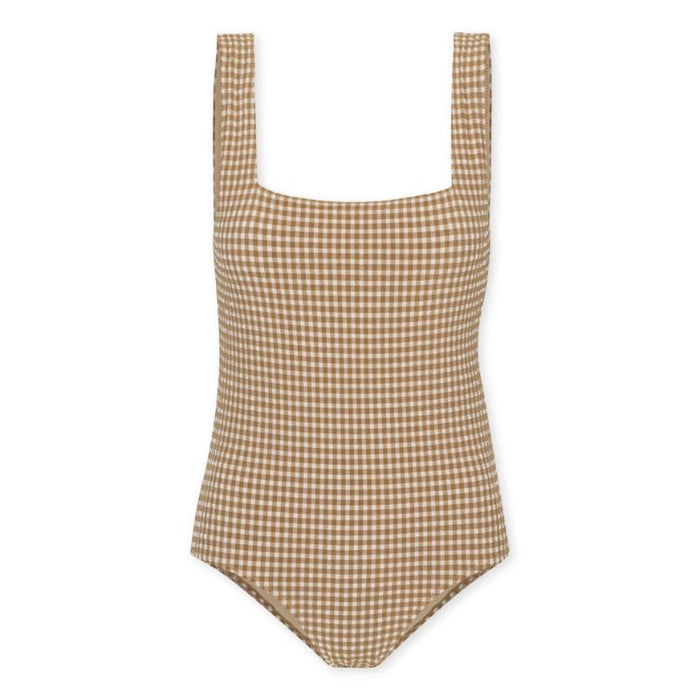 Mama Fresia Swimsuit - Size XS to XL - Toasted Coconut par Konges Sløjd - Swimsuits & Swim vests | Jourès