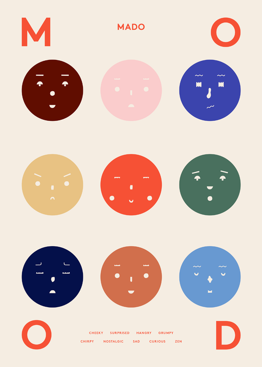 Nine Moods (9 Moods) par Paper Collective - Black Friday 2024 | Jourès