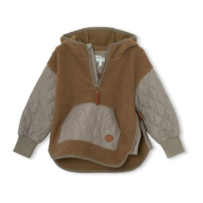Sixten Termo Anorak - 2Y to 4Y - Grey Green par MINI A TURE - Gifts $100 and more | Jourès