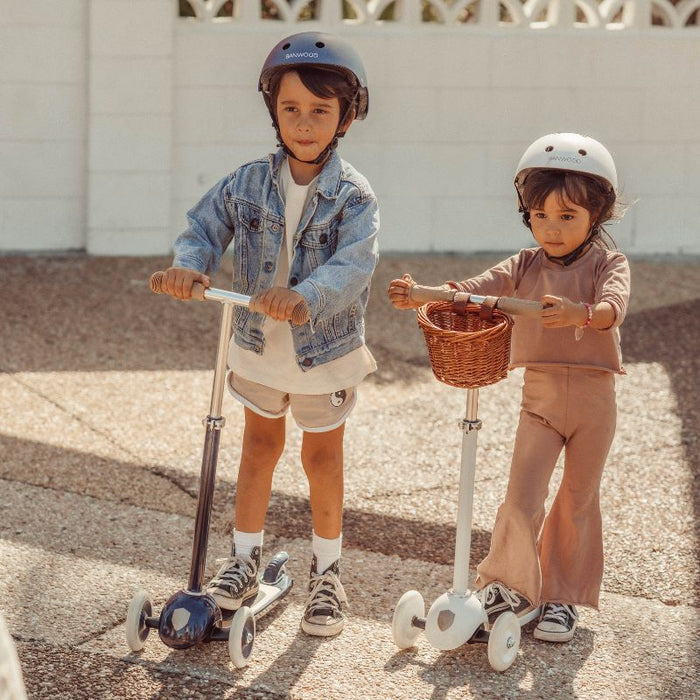 Casque de vélo classique Banwood - Enfants - Noir mat par Banwood - Soleil, été, bonheur ! | Jourès