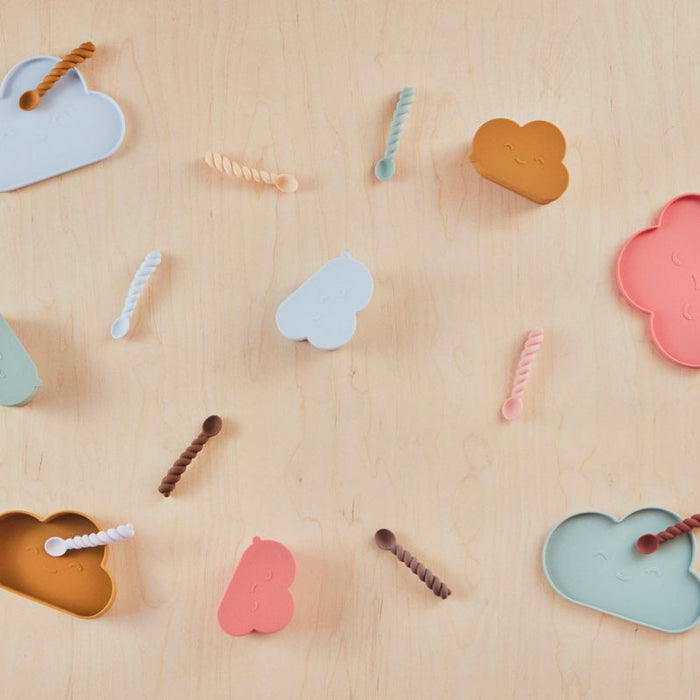 Chloe Cloud Snack Bowl - Caramel par OYOY Living Design - OYOY MINI - Baby Bottles & Mealtime | Jourès
