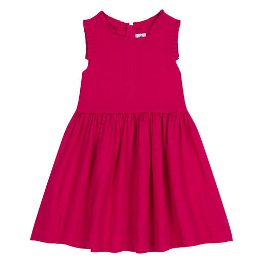 Sleeveless Dress - 4Y to 6Y - Delhi Rose par Petit Bateau - Products | Jourès