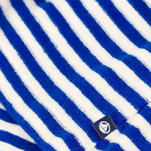 Summer Dress - 3Y to 5Y - Blue / Avalanche Stripes par Petit Bateau - $100 et plus | Jourès