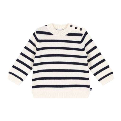 Wool Shirt - 12m to 36m - Marinière par Petit Bateau - Gifts $100 and more | Jourès