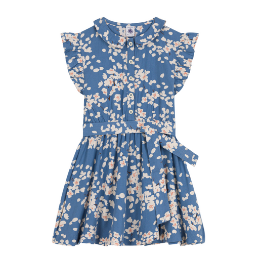 Summer Dress - 4Y to 6Y - Blue Beach par Petit Bateau - Products | Jourès