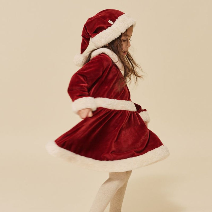 Holiday Dress - 9m to 4Y - Jolly Red par Konges Sløjd