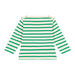 Long-Sleeves Shirt - 6m to 36m - Marinière - Green par Petit Bateau - Holidays | Jourès