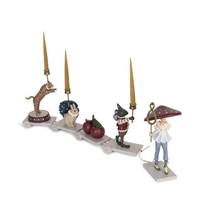 Ceramic Birthday Train Candle Holder - Magical Forest par Konges Sløjd - Baby Shower Gifts | Jourès