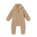 Adel Teddy Jumpsuit - 3m to 12m - Savannah Tan par MINI A TURE - Gifts $100 and more | Jourès