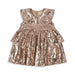 Starla Sequin Dress - 2y to 6y - Gold Blush par Konges Sløjd - Dresses | Jourès