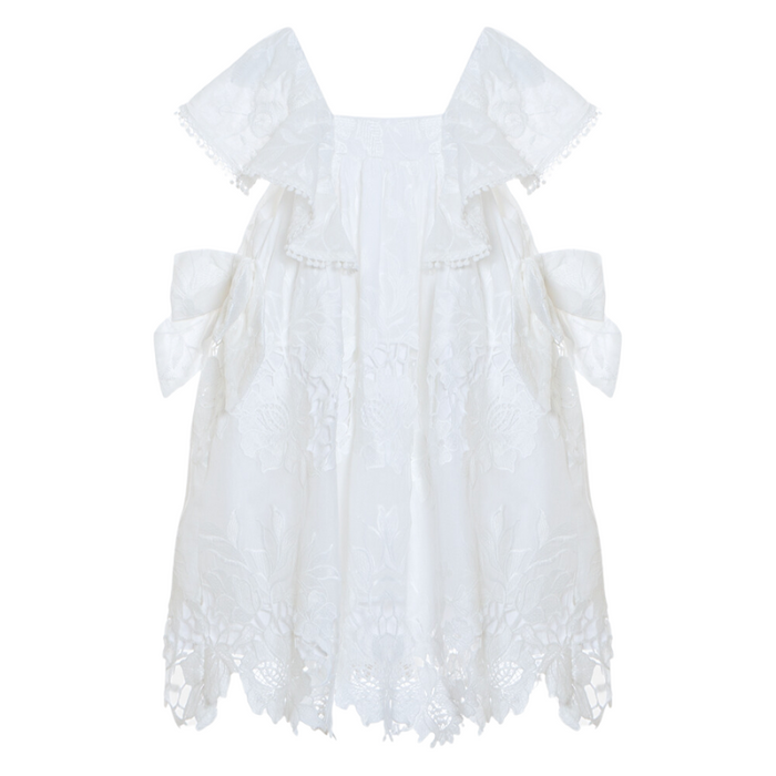 White Summer Dress - 2Y to 6Y - White par Patachou - Dresses | Jourès