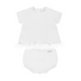 Tule Set - 1m to 12m - White par Condor - Idées-cadeaux pour baby shower | Jourès