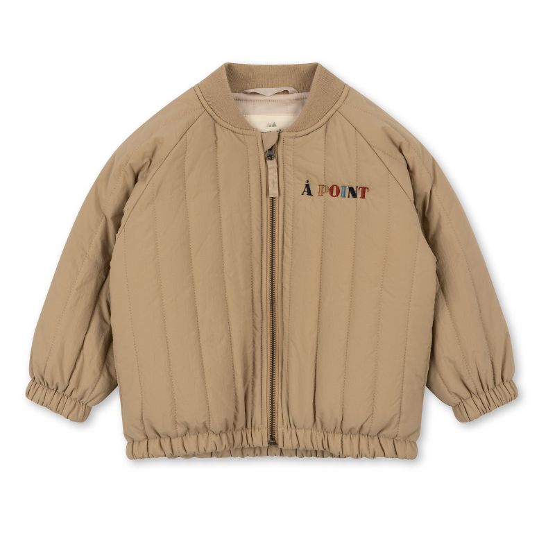 Juno Bomber Jacket - 12M to 6Y - Travertine par Konges Sløjd
