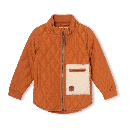 Lou Thermo Jacket - 2Y to 4Y - Adobe par MINI A TURE - New in | Jourès