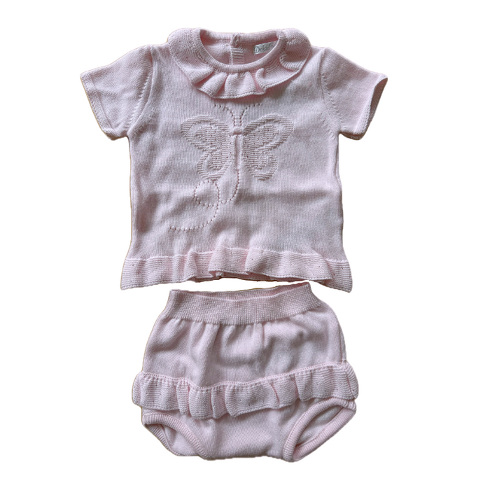 Newborn Shirt and Bloomer - 3m to 12m - Soft Pink par Dr.Kid - Baby Shower Gifts | Jourès