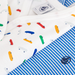Organic Cotton Dors-Bien Pyjamas - Set of 2 - 3m to 6m - Skates / Blue Stripes par Petit Bateau - Gifts $50 to $100 | Jourès