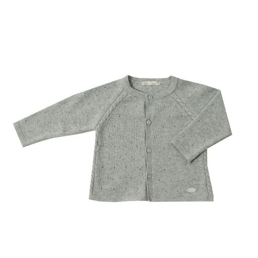 Newborn Cardigan - 1m to 12m - Grey par Dr.Kid - T-shirts, sweaters & cardigans | Jourès