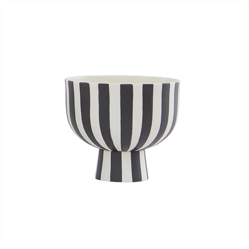 Toppu Bowl - White / Black par OYOY Living Design - Gifts $100 and more | Jourès