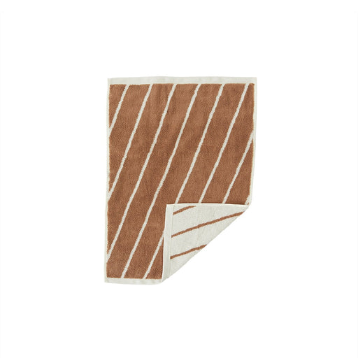 Raita Towel - 40x60 cm - Cloud / Caramel par OYOY Living Design - OYOY Mini | Jourès